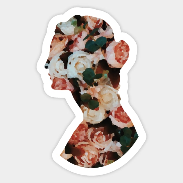 Floral Venus Sticker by Celeste 